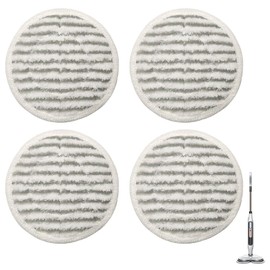 Bettinay 4PCS Replacement Pads for Shark S6002UK S7201UK Steam Mop, Scrub Mop Pads for All Sealed Hard Floors