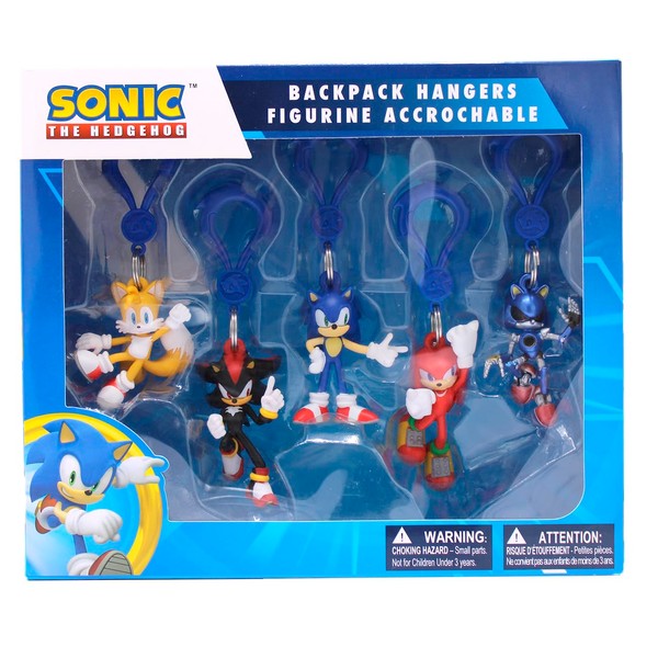 Sonic The Hedgehog Backpack Hangers S3 Collector's Box