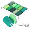 Green Sewing Thread Set 1000 Yards Per Spool 10 Rolls