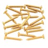 Musiclily 3x22mm Guitar Bridge Mounting Screws Countersunk Screws for Strat