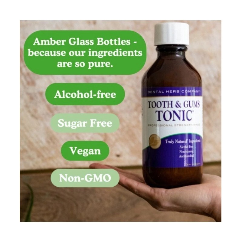 Dental Herbs Healthy Gums Starter Kit – Fluoride-Free, Alcohol-Free with