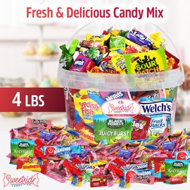 Candy Variety Pack - 4LB Assorted Box - Gift for Birthday Party, Kids, College Students & Adults (4 Pound)