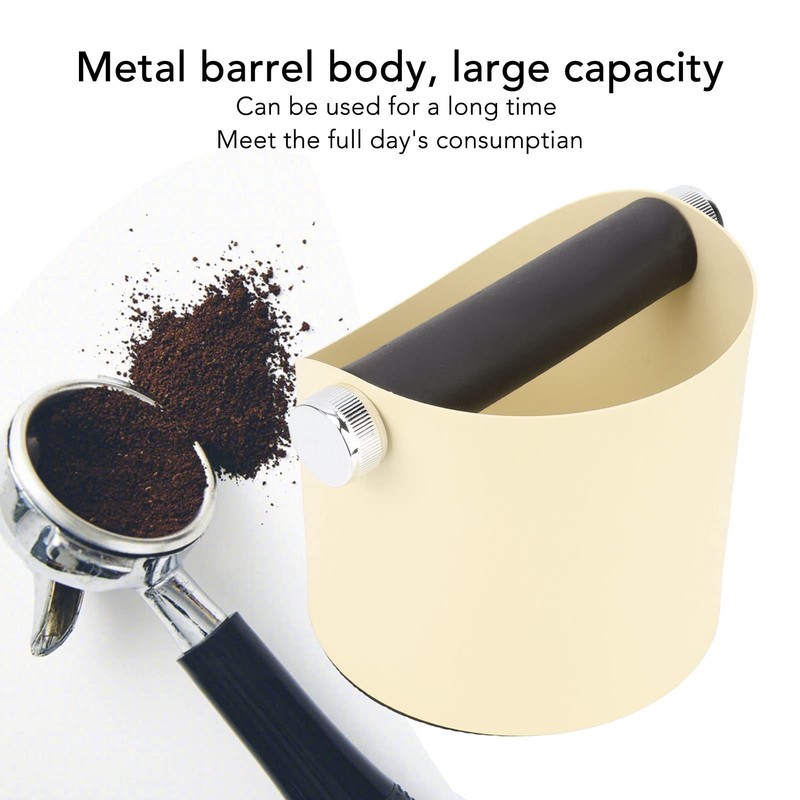 Coffee Knock Box, Small Anti Slip Coffee Slag Bucket with
