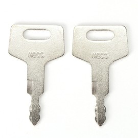 BODYA 6 x Construction Machinery Keys for Takeuchi Key H806 Excavator