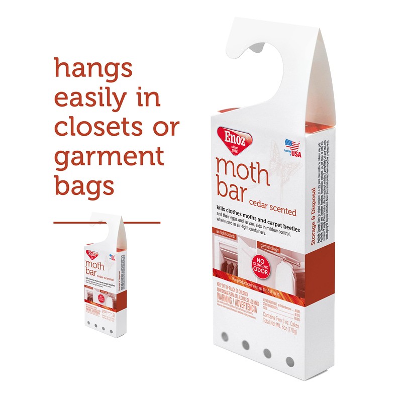 Enoz Moth Bar - Ceder Scented