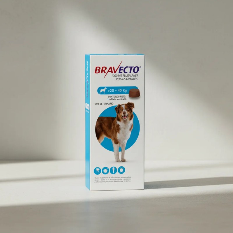 Suplemento Para Perro Br@vecto 20 A 40 Kg 2 Pack