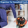 WISEPRO Bucket Tool Organizer, Bucket Tool Bag with 30 Pockets