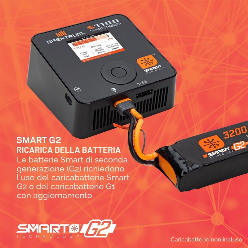 Spektrum 2200 mAh 3S 11,1 V Smart G2 LiPo 30C;