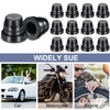 Tondiamo 18 Pieces Brake Bleeder Caps Rubber Caliper Nipple Caps