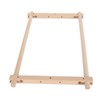 Cross Stitch Frame Rectangular Removable Wood Needlework Stretcher Frame Quilting