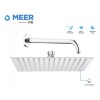 CNX Meer Regadera Con Tubo Y Repisa Para Baño Acero