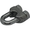 20 x wire rope clamps, stainless steel, V4A 316, 6