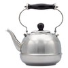 2 Qt. Stainless Steel Smooth Teakettle w/Wood Handle