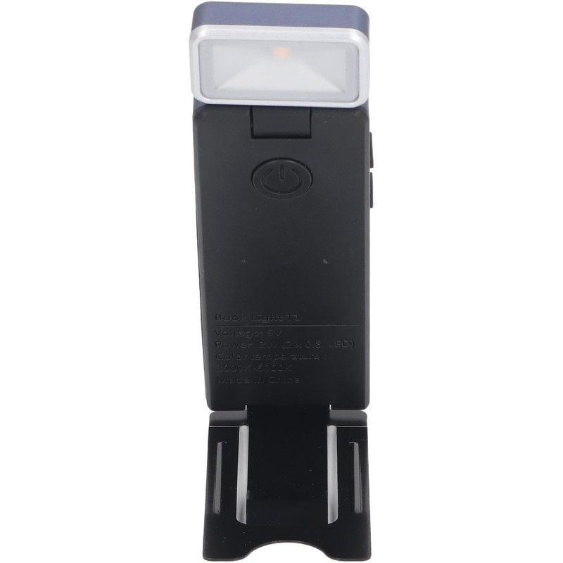 Luz de Lectura LED Compacta con Clip, Luz para Libros