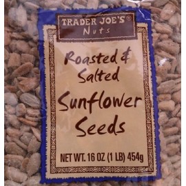 4 LB's Trader Joe's Roasted & Salted Sunflower Seeds Snack Food