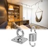551LB Load Capacity Hammock Chair Hanging Kit Stainless Steel Swing