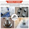 620PCS M4 M5 M6 Nut and Bolt Assortment Sets Heavy