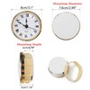3-1/8 Inch (80 mm) Clock Inserts, Fit 3 Inch (76mm)