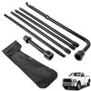 SEBLAFF Car Spare Tire Lug Wrench Tool Kit Replacement for
