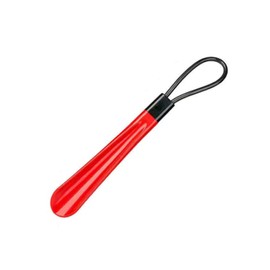 Wacnune 1 Pcs Plastic Shoe Horn.Long Handled Shoe Horns 30CM Fit for Men,Women,Kids and Seniors-Red