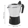 Double Valve Moka Pot Coffee Maker Pot Classic Octagonal Shape
