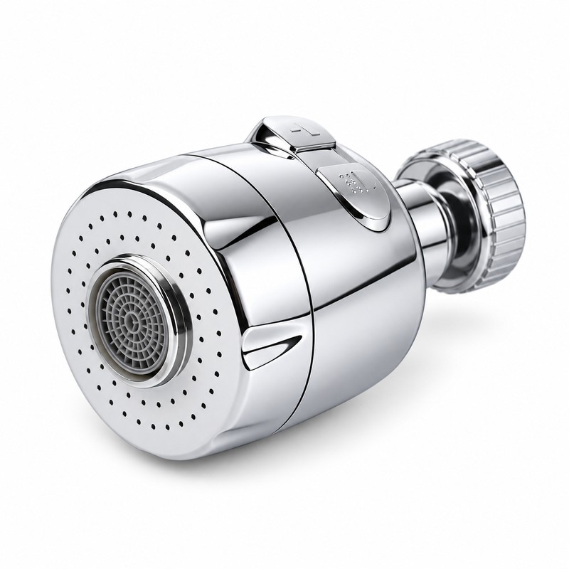 360 Degree Swivel Kitchen Faucet Aerator Adjustable Dual Mode Sprayer