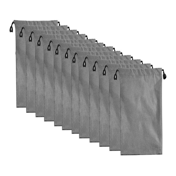 Drawstring Bags Set Small Grey Waterproof Storage Bag Cloth Bag