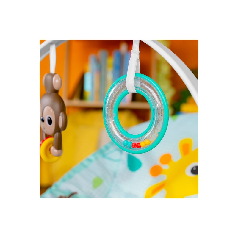Bright Starts Wild Vibes Infant to Toddler Rocker with Vibrations,