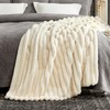 Cozy Bliss Faux Fur Throw Blanket for Couch, Cozy Warm