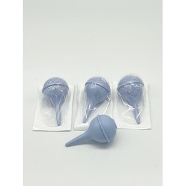 Comfort Soft Sterile Ear Bulb Rubber Hand Squeeze Baby Bulb Suction Sucker - 2 oz - Nasal - Ulcer (4 Pack)
