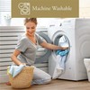100% Organic Cotton 2pc Pillow Protector Standard Size 250GSM, Waterproof