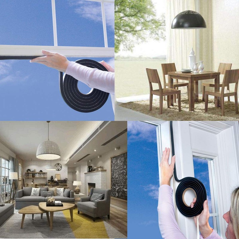 MXCELL High Density Foam Tape Waterproof Sealing Strip CR Strips