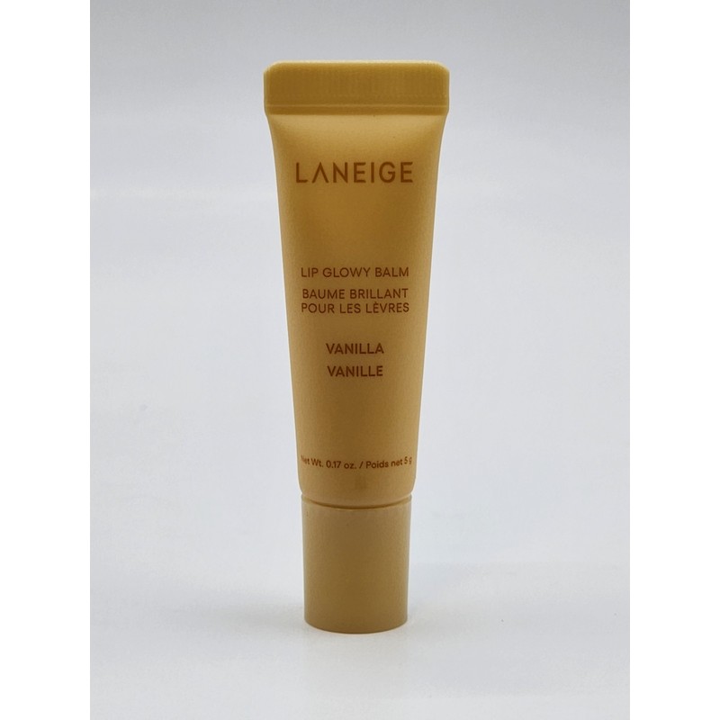 Laneige Lip Glowy Balm Travel Size 0.17oz Vanilla No Box