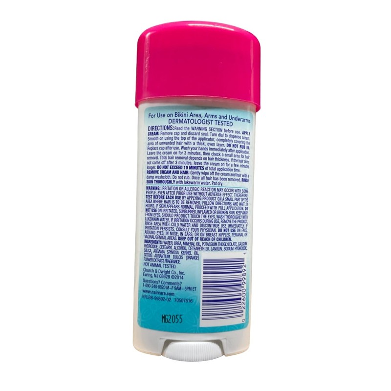 Nair Hair Remover Glides Away Nourish with Argan Oil 3.3