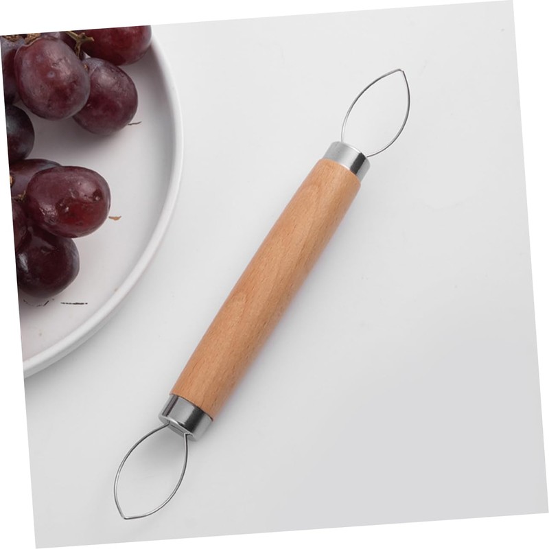SHOWERORO Mini Portable Grape Peeler Fruit Skin Remover Stainless Steel