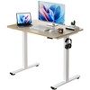 Okin Small Electric Standing Desk, 40" x 24" Whole Piece