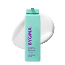 BYOMA Loción corporal hidratante – Hidrata y nutre profundamente con el complejo de tres ceramidas, manteca de karité y barrera cutánea beta glucano, 13.52 onzas líquidas