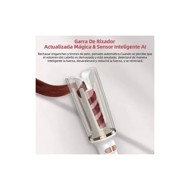 Rizadora Para Cabello Automático Cerámica 25mm 110v-240v