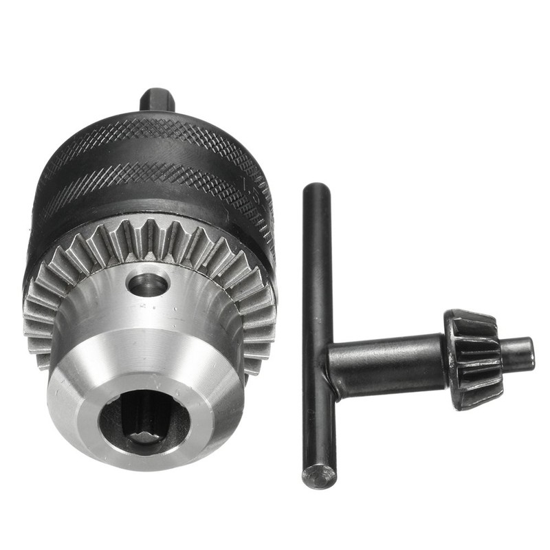 Yakamoz 1.5-13mm 3/8-24UNF 1/4-Inch Quick Change Hex Shank Drill Chuck