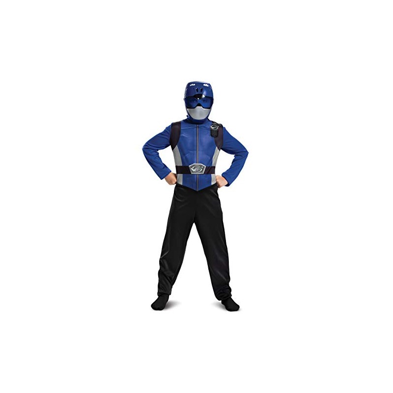 Blue Power Ranger Beast Morphers Basic Boys' Costume