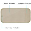 Handicap Placard Holder for Auto, Wisdompro Disabled Parking Permit Sign