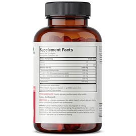 Future biotics Aceite de Kril Antártico con Astaxantina 1000 mg 180 Cápsulas - Omega 3 - Hecho en USA