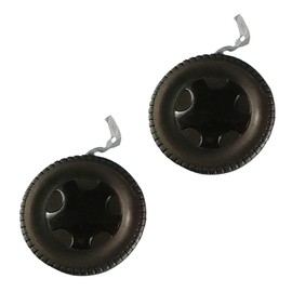 KICHOUSE 2Pcs Capacity CD Storage Bag Disc Organizer Pouch with Hanging Rope for Music Game and Driver Discs Space Saving Design for Travel and Home Use Random Color