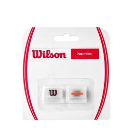 Wilson WR8438601001 SHIFT DAMPENER Tennis Racket Vibration Dampener, Pack of 2, Clear