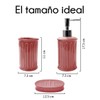RED VELVET Set de Baño Simply Home de 3 Piezas