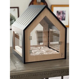 Luxury Pet House – Clear Acrylic Panels, Designer Style – For Cats & Small Dogs