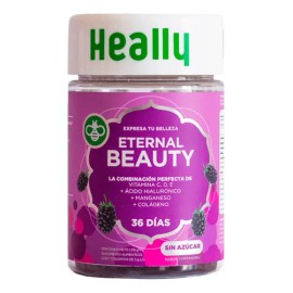 Heally Multivitamínico, Colágeno, 72 Gomitas Vitaminas 216g Sabor Zarzamora
