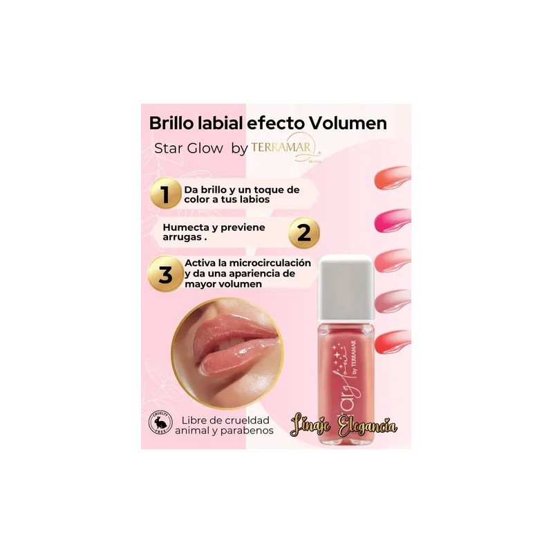Lip Oil Star Glow Brillo Labial Efecto Volumen Terramar