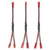 3Pcs ShareGoo JST Plug Splitter,JST Male Female Y Parallel Cable