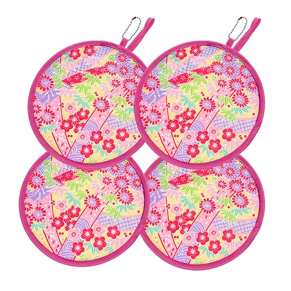 MXY Fold Fan Round Foldable Fans Handheld Summer Folding Fan